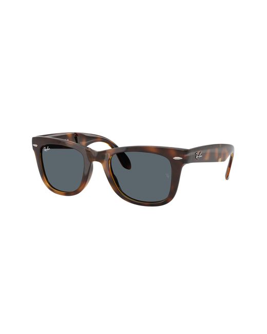 Ray-Ban Black Sunglass Rb4105 Wayfarer Folding Classic for men