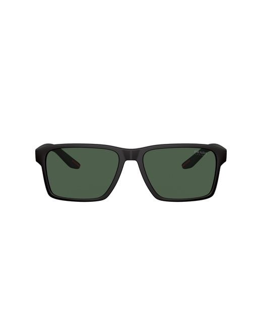 Prada Linea Rossa Green Sunglass Ps 05ys for men