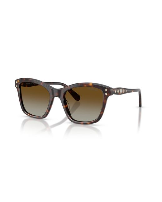 Swarovski Black Sunglass Sk6063