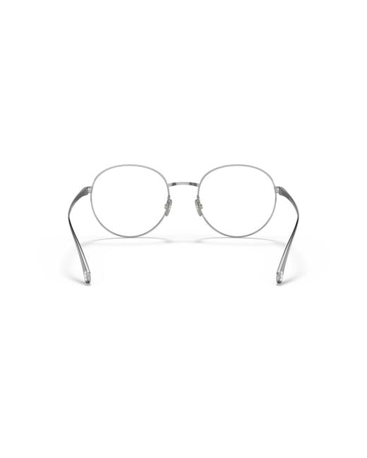 Chanel Black Sunglass Oval Eyeglasses Ch2209
