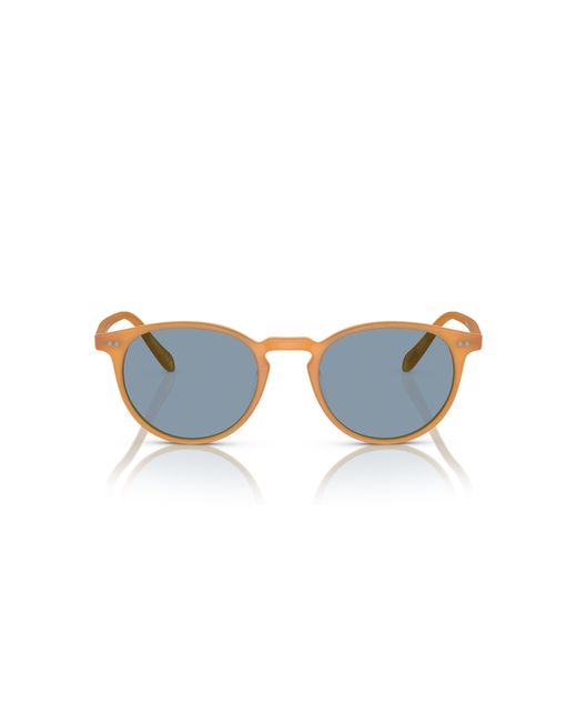 Oliver Peoples Black Sunglass Ov5004su Riley Sun