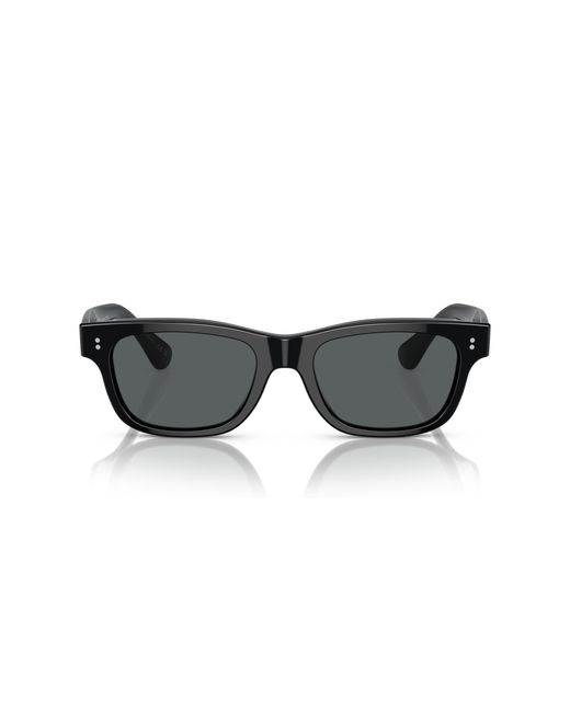 Oliver Peoples Black Sunglass Ov5540su Rosson Sun