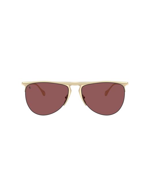 Ferrari Black Sunglass Fh1016