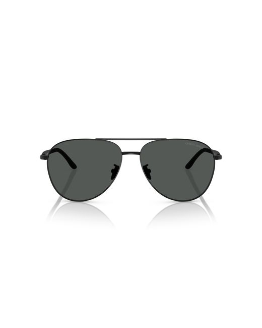 Giorgio Armani Black Sunglass Ar6162 for men