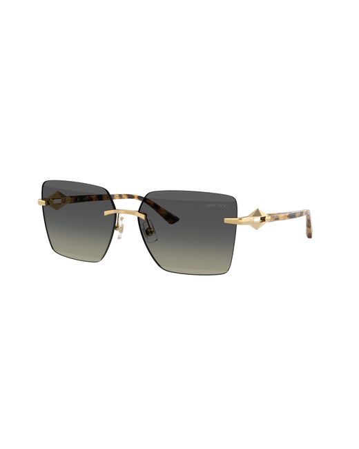 Jimmy Choo Black Sunglass Jc4018