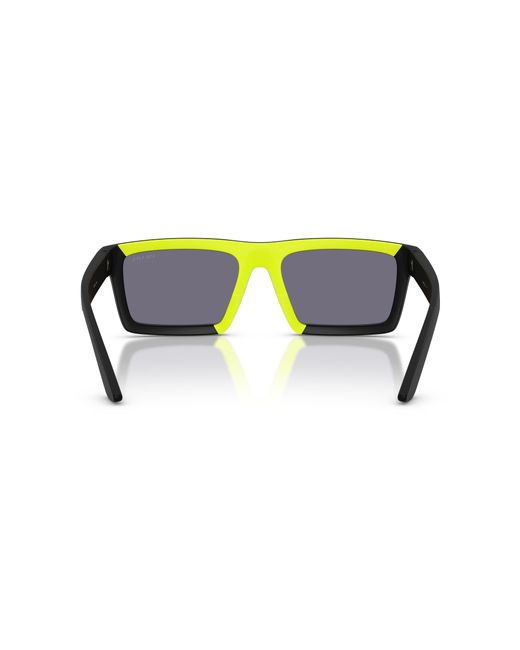 Prada Linea Rossa Black Sunglass Ps A07s for men