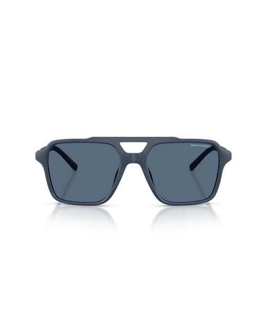ARMANI EXCHANGE Black Sunglass Ax4166su for men