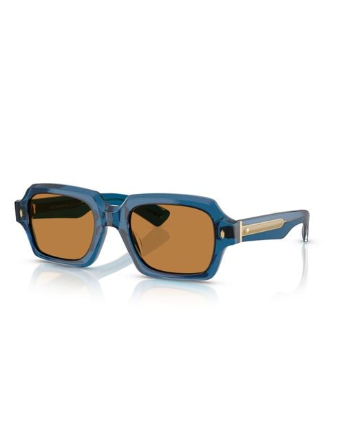 Oliver Peoples Black Sunglass Ov5539su Devaney 18k