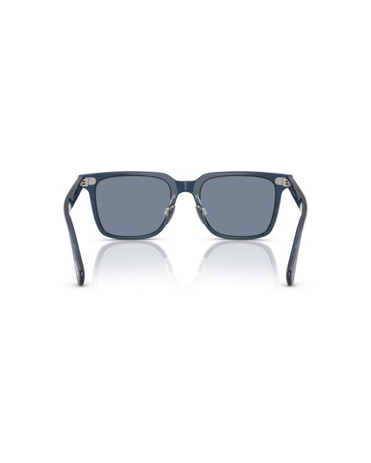 Oliver Peoples Black Sunglass Ov5592s Mr. Federer Ii for men