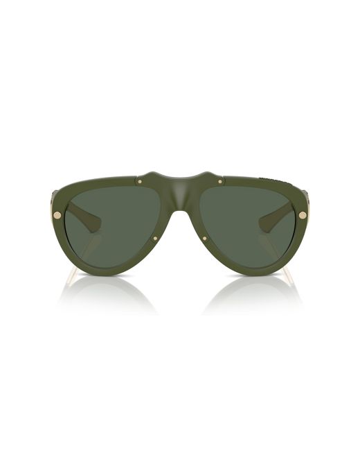 Burberry Green Sunglass Be4433u