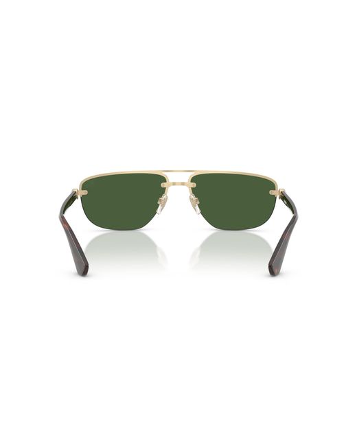 Burberry Green Sunglass Be3164 for men
