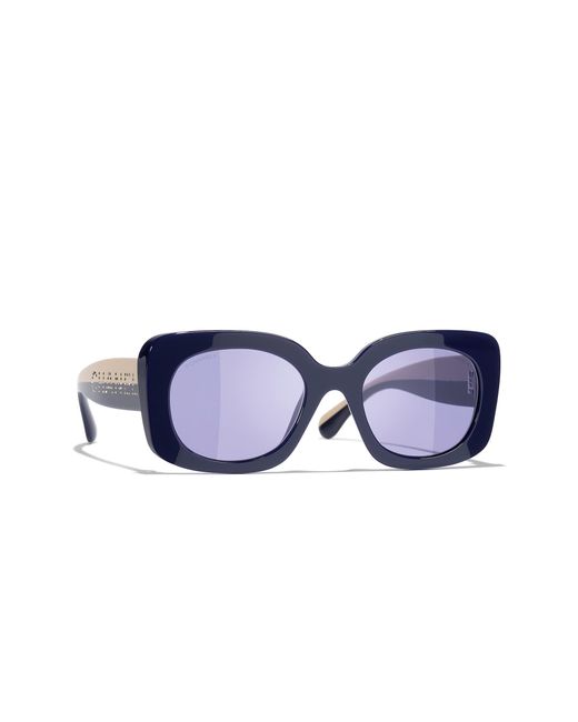 Chanel Black Sunglass Square Sunglasses Ch5563b Ch5563b