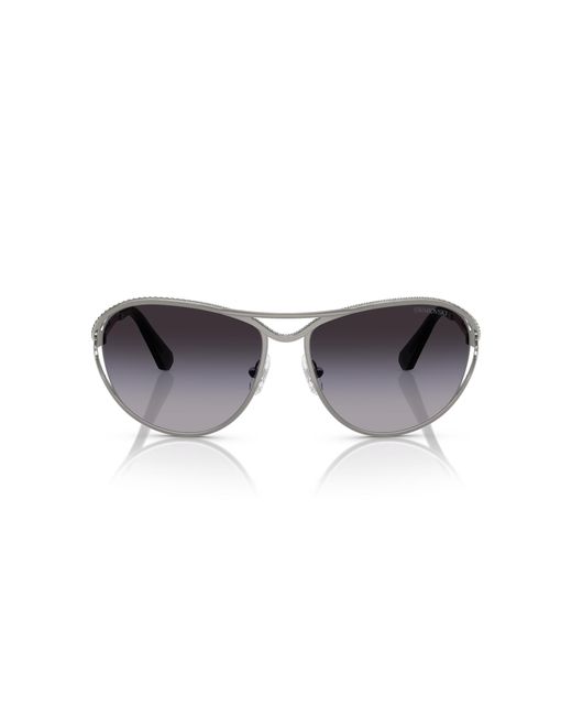 Swarovski Black Sunglass Sk7028
