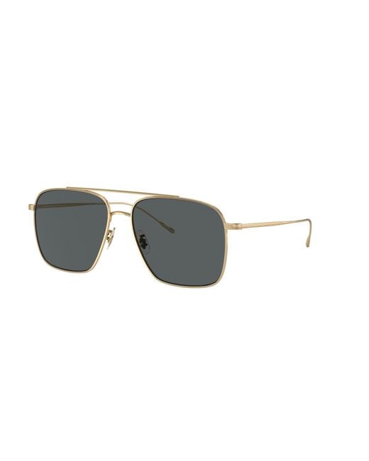 Oliver Peoples Black Sunglass Ov1320st Dresner