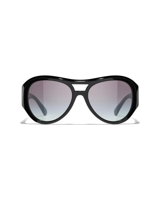 Chanel Black Sunglasses Ch5508a