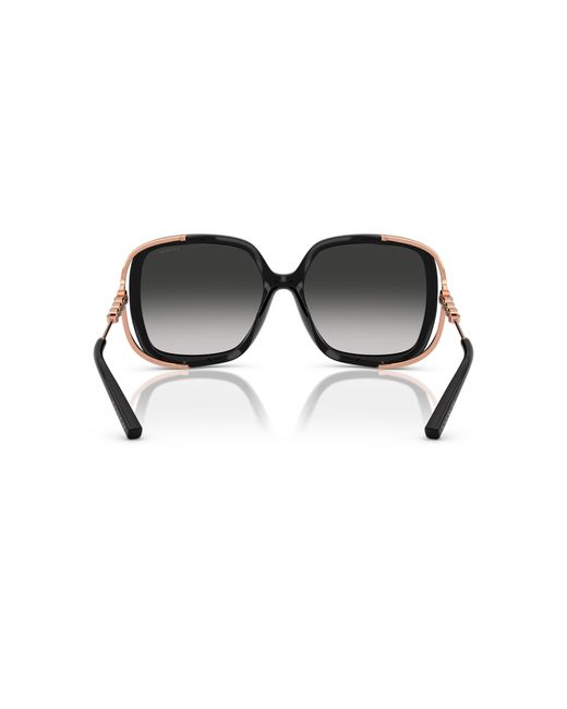 COACH Black Sunglass Cad80