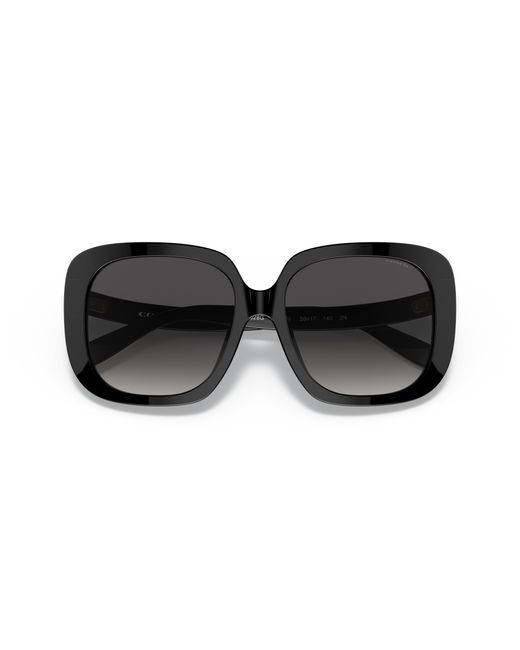 COACH Black Hc8323u Universal Fit Sunglasses