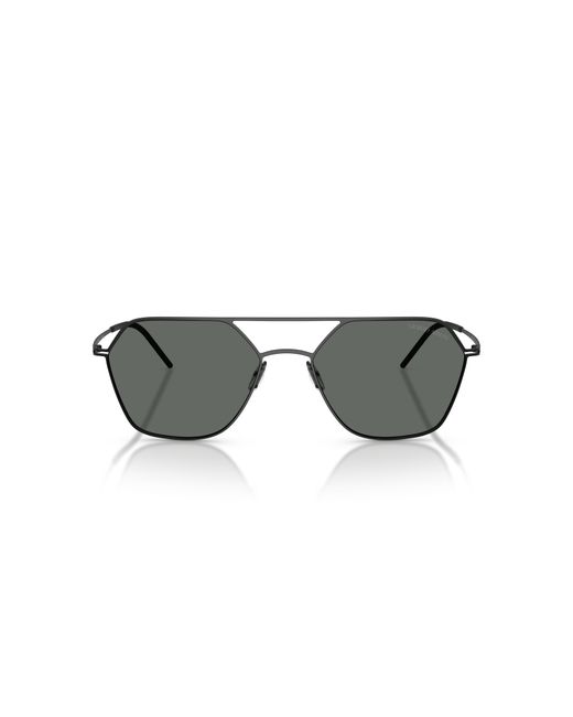 Giorgio Armani Black Sunglass Ar6185 for men