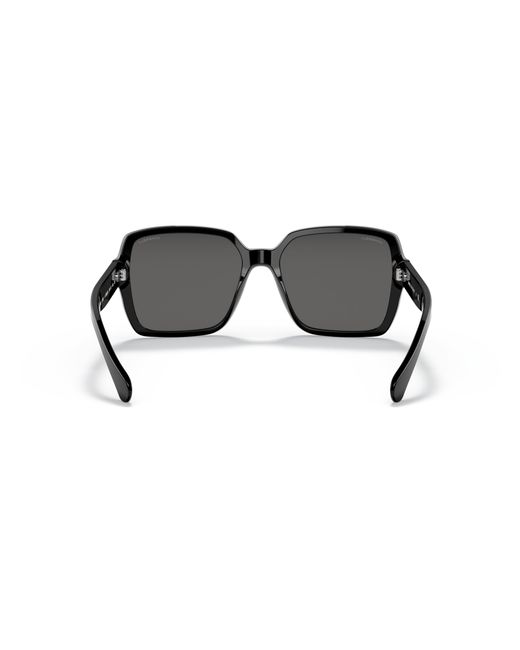 Chanel Black Sunglass Square Sunglasses Ch5408