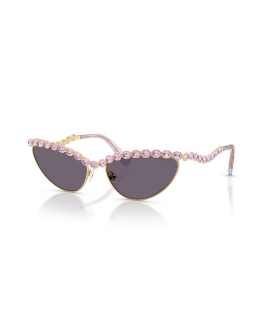 Swarovski Black Sunglass Sk7030