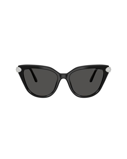 Swarovski Vrouwelijk Sunglass Sk6039 in het Black