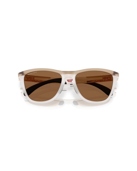 Oakley Black Frogskinstm Range Sunglasses - Color: Matte Sepia for men