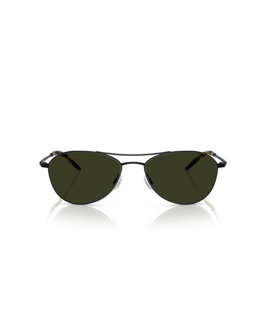 Oliver Peoples Black Sunglass Ov1358s Aero Ii