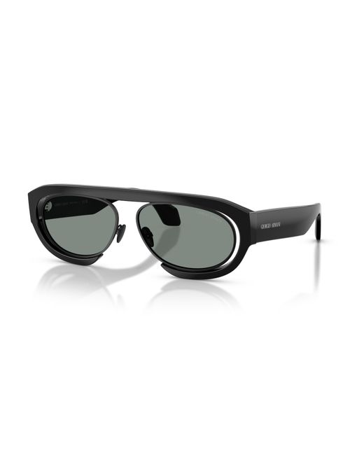 Giorgio Armani Black Sunglass Ar8239 for men