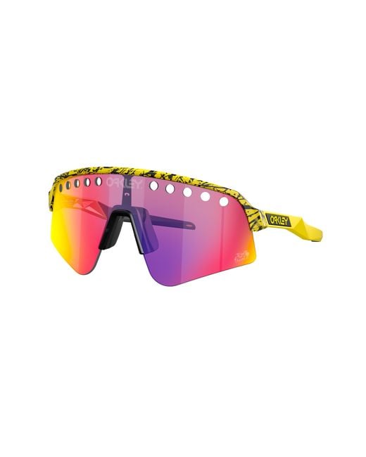 Oakley Black Sunglass 2023 Tour De Francetm Sutro Lite Sweep for men