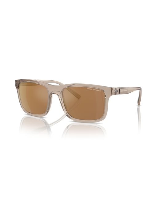 ARMANI EXCHANGE Black Sunglasses Ax4145S for men