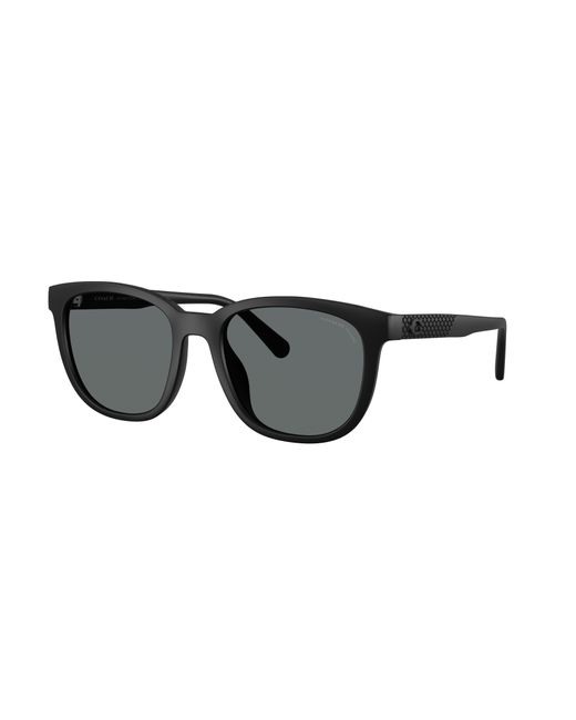 COACH Black Sunglass Hc8442u Cca00 for men