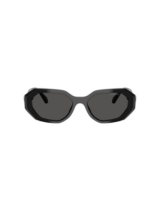 Swarovski Vrouwelijk Sunglass Sk6028 in het Black