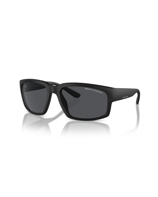 ARMANI EXCHANGE Black Sunglass Ax4142su for men