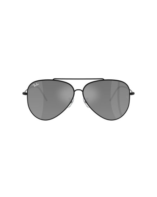 Ray-Ban Black Rbr0101s Aviator Reverse Sunglasses