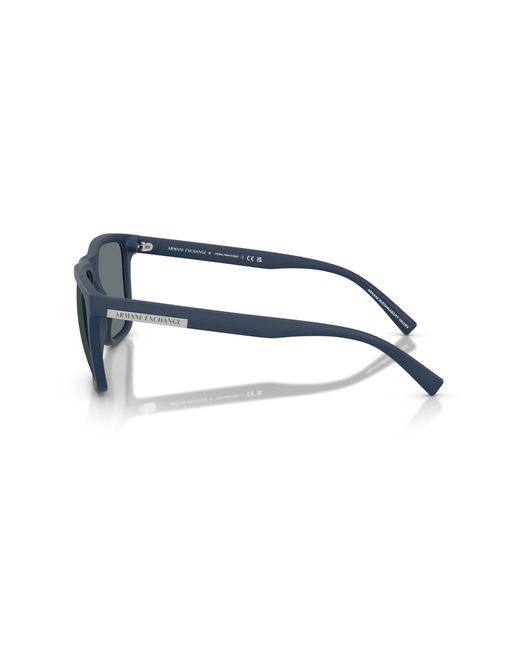 ARMANI EXCHANGE Black Sunglass Ax4080s for men