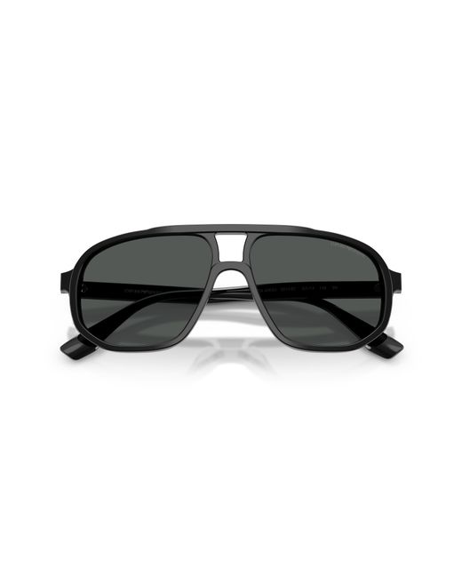 Emporio Armani Black Sunglass Ea4263u for men