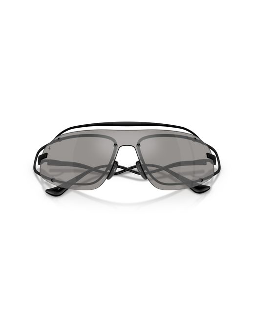 Ferrari Black Sunglass Fh1023t