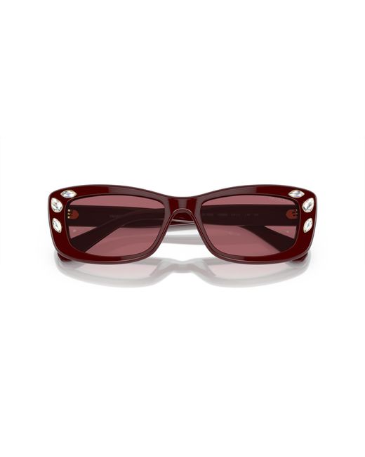 Swarovski Multicolor Sk6008 Square Sunglasses