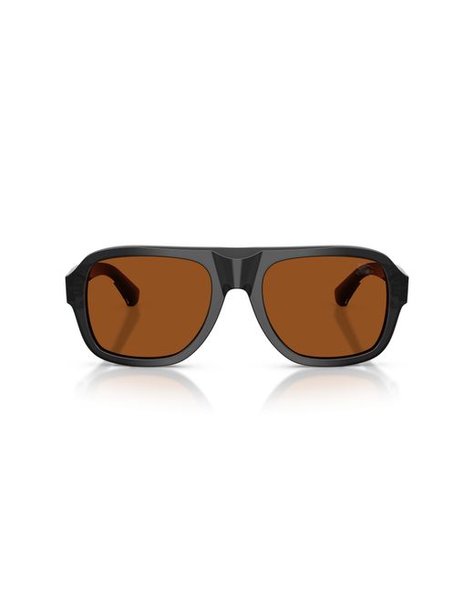 Burberry Black Sunglass Be4478f for men