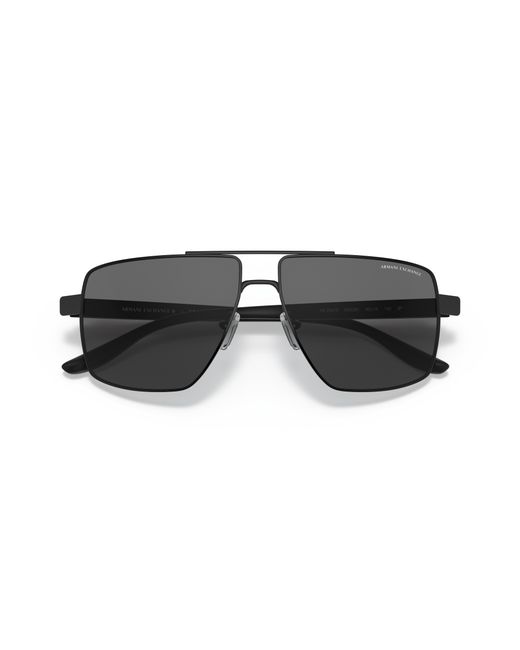 ARMANI EXCHANGE Black Sunglass Ax2037s for men