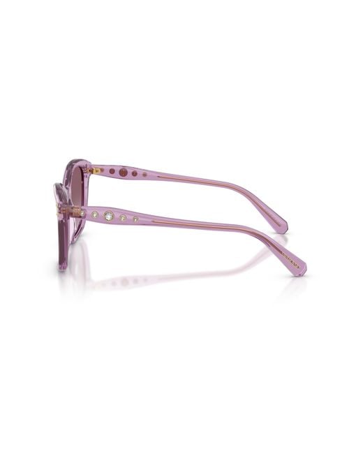 Swarovski Black Sunglass Sk6063