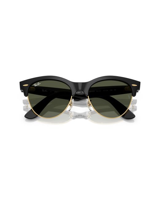 Ray-Ban Black Sunglass Rb2341 Clubmaster Way