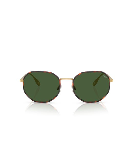 Polo Ralph Lauren Green Sunglass Ph3157 for men