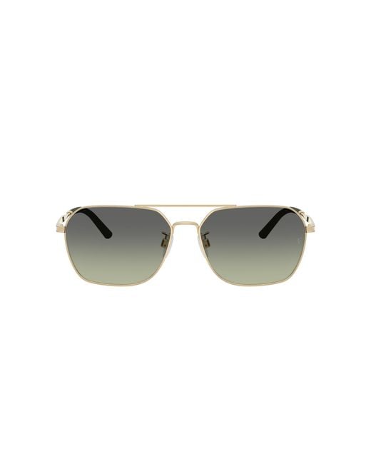 Oliver Peoples Black Sunglass Ov1377s R-17 for men