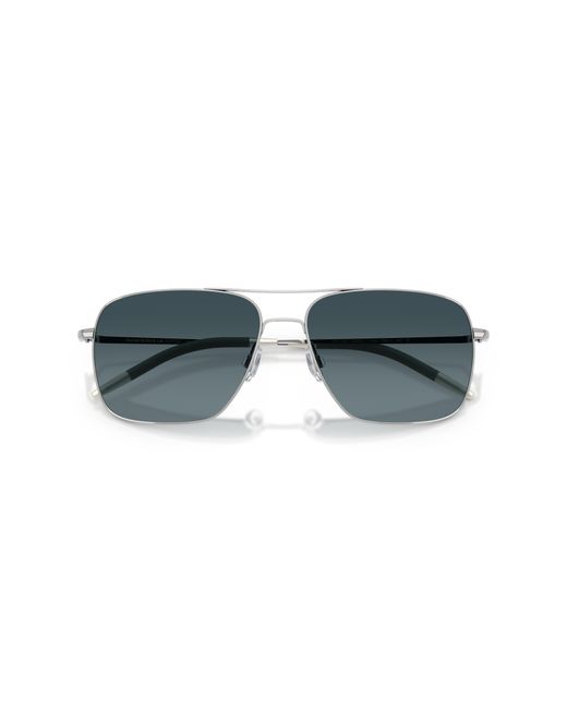 Oliver Peoples Black Sunglass Ov1150s Clifton for men