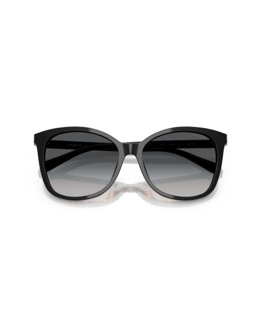 COACH Black Hc8271u Universal Fit Sunglasses