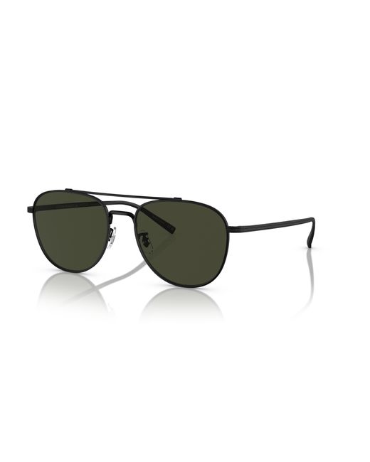 Oliver Peoples Black Sunglass Ov1335st Rivetti