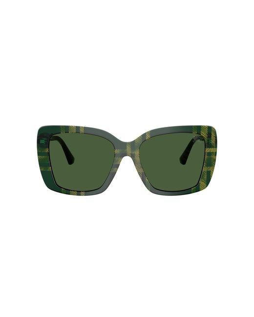 Burberry Green Sunglass Be4456f