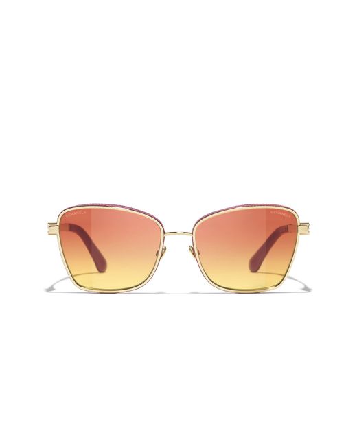 Chanel Black Sunglass Square Sunglasses Ch4289q