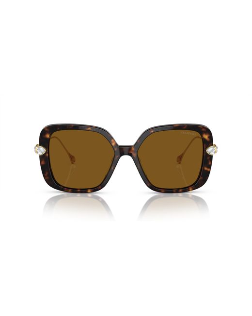 Swarovski Black Sunglass Sk6011f